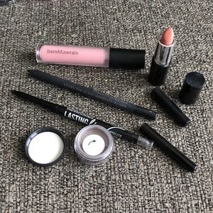 Brand new bare minerals items. Eyes and lips